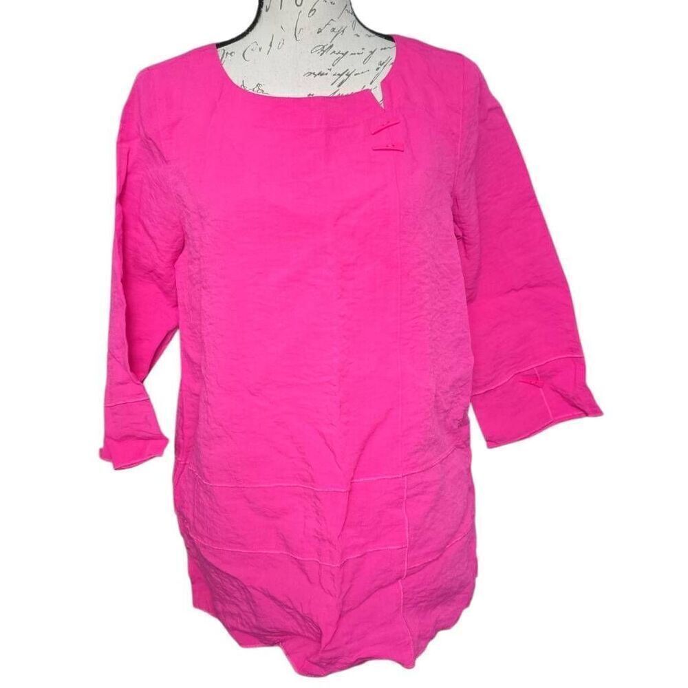 Ali Miles Ladies Size Small Pink Tunic Top